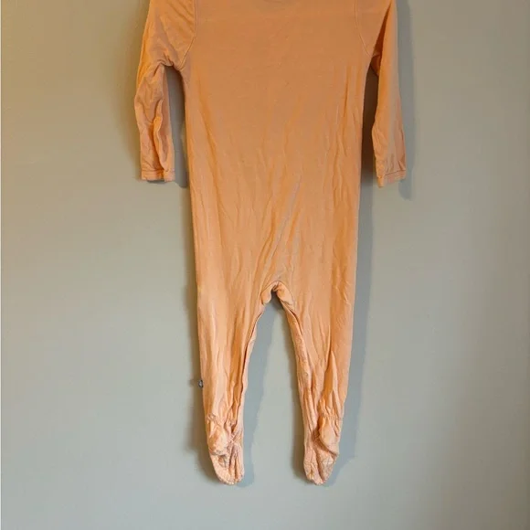 Kyte BABY Peach Kids Footie - Picture 4 of 4